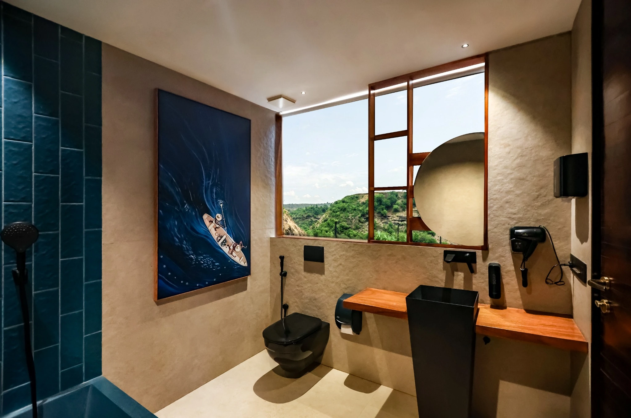 Breeze villa living area