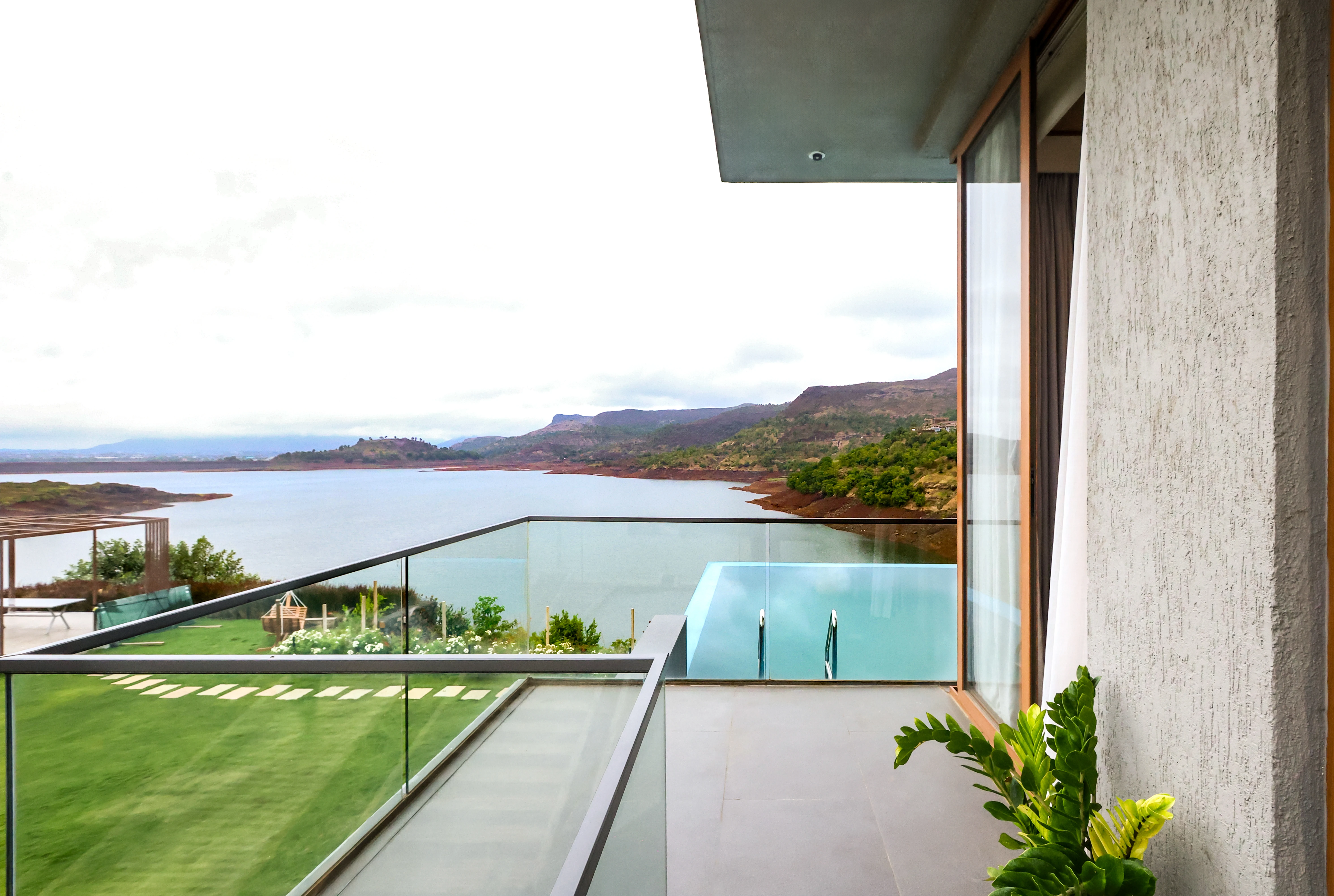 Pebble villa bedroom